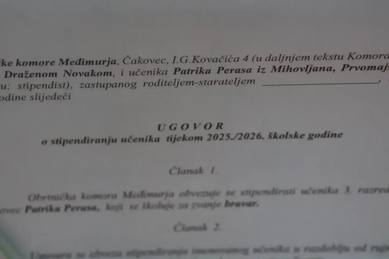Obrtnička komora, stipendije 2026, ugovori (14)