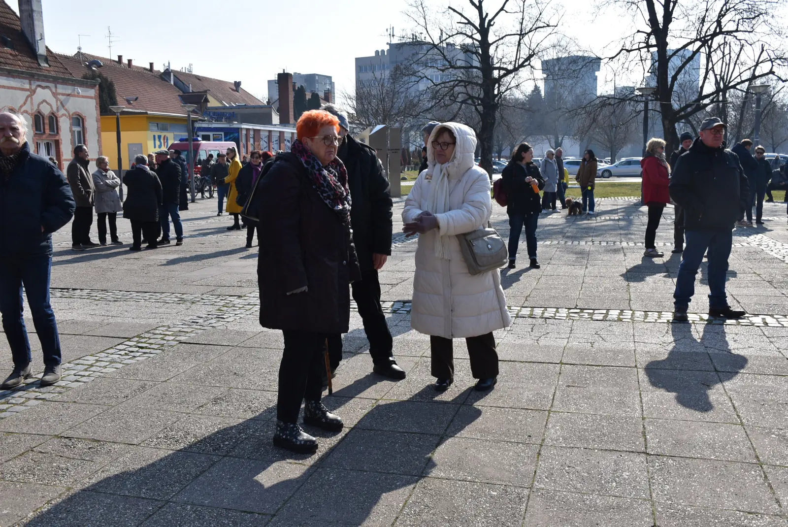 Okupljanje, bolnica, prosvjed, 22.2.2025 (30)