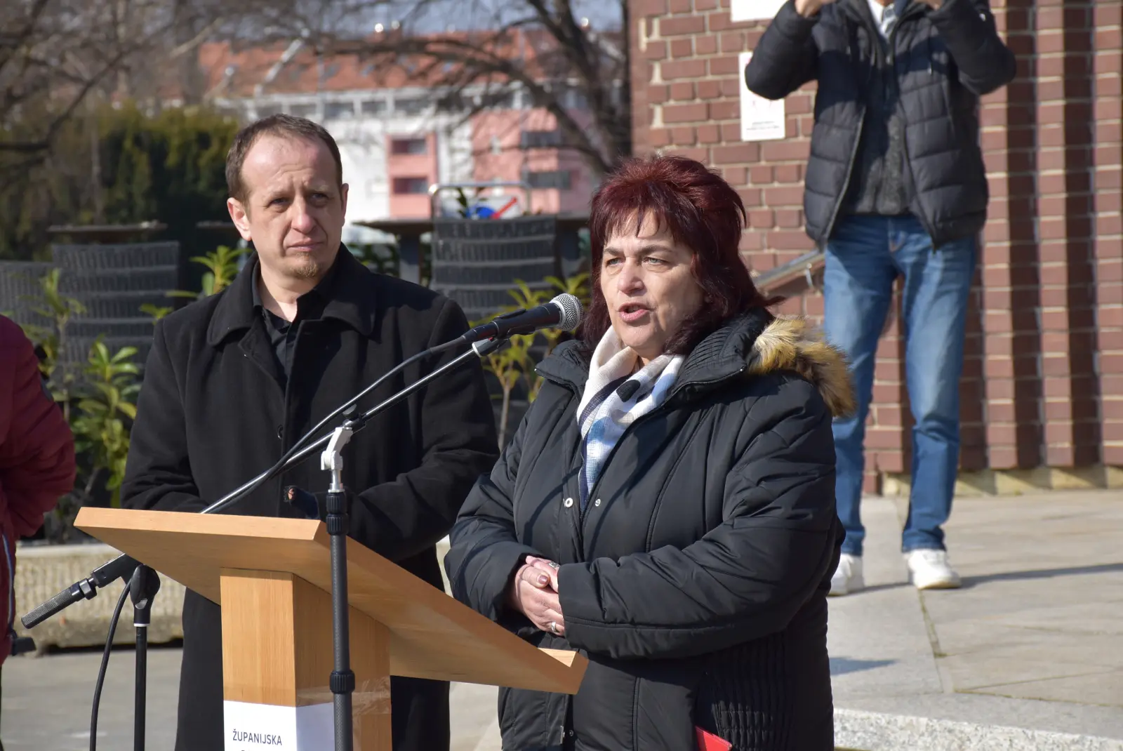 Okupljanje, bolnica, prosvjed, 22.2.2025 (33)