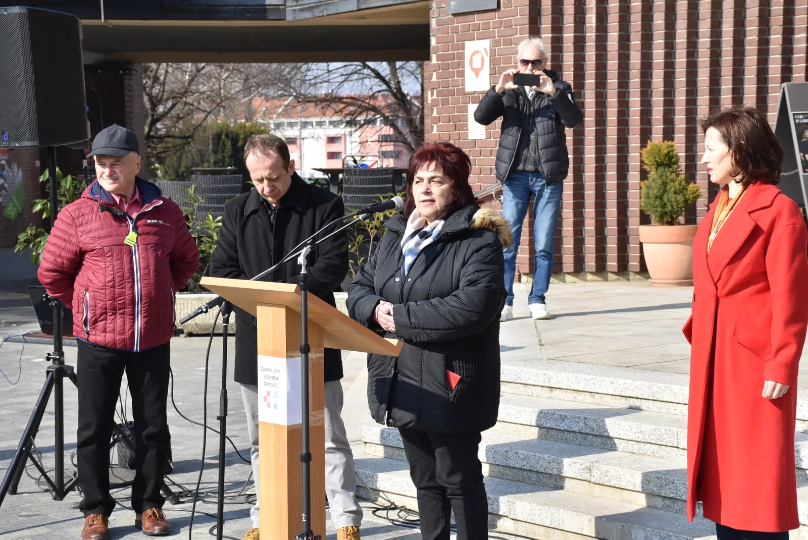 Okupljanje, bolnica, prosvjed, 22.2.2025 (34)