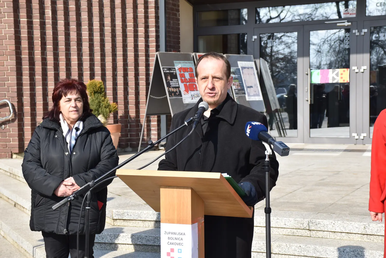 Okupljanje, bolnica, prosvjed, 22.2.2025 (35)