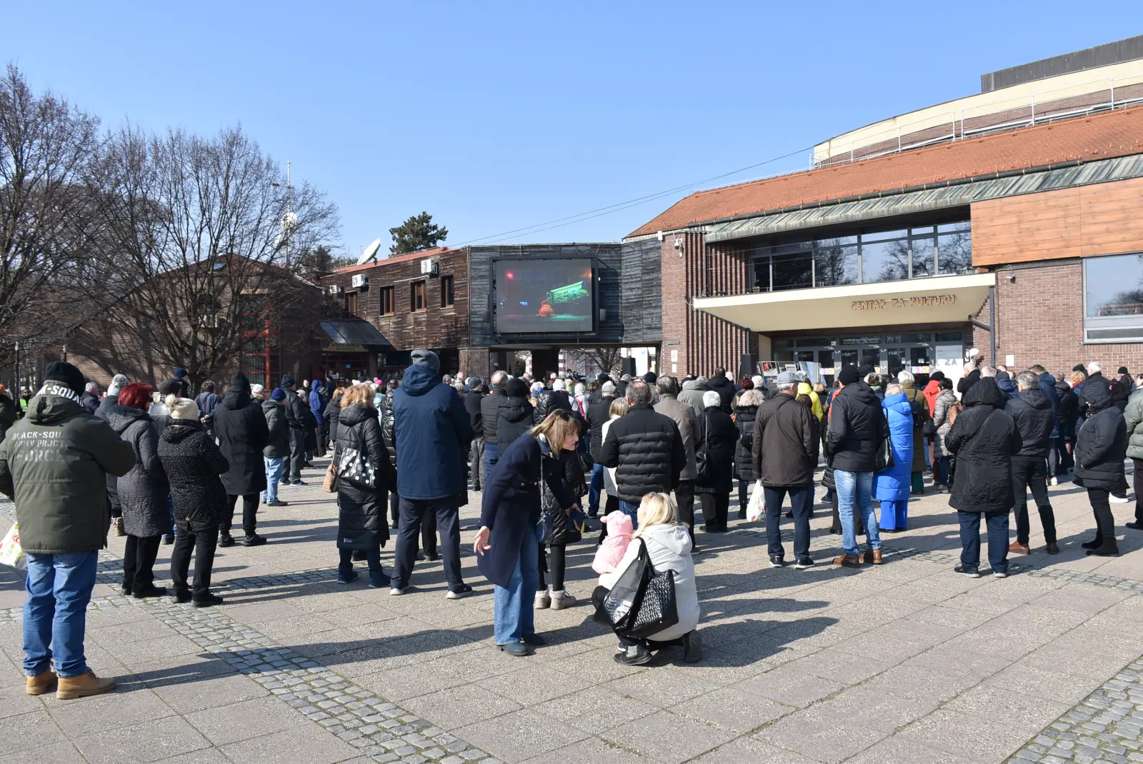 Okupljanje, bolnica, prosvjed, 22.2.2025 (40)