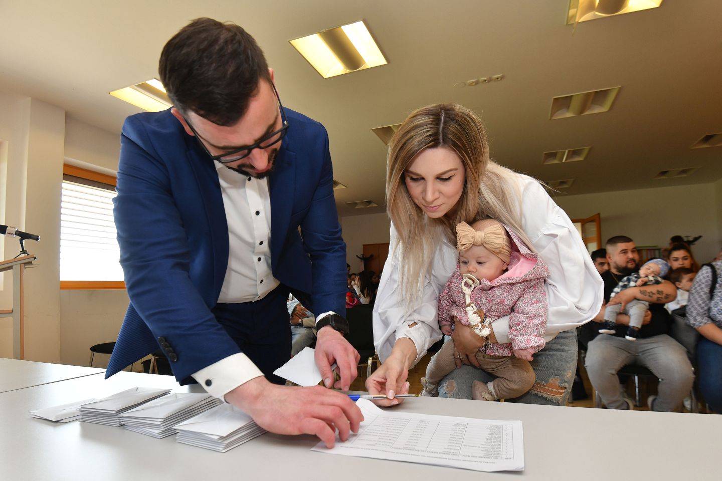 12.04.2025., Nedelisce- Podjela bonova za novorodjencad.