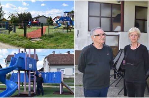 Orehovica, igralište, huligani (2)