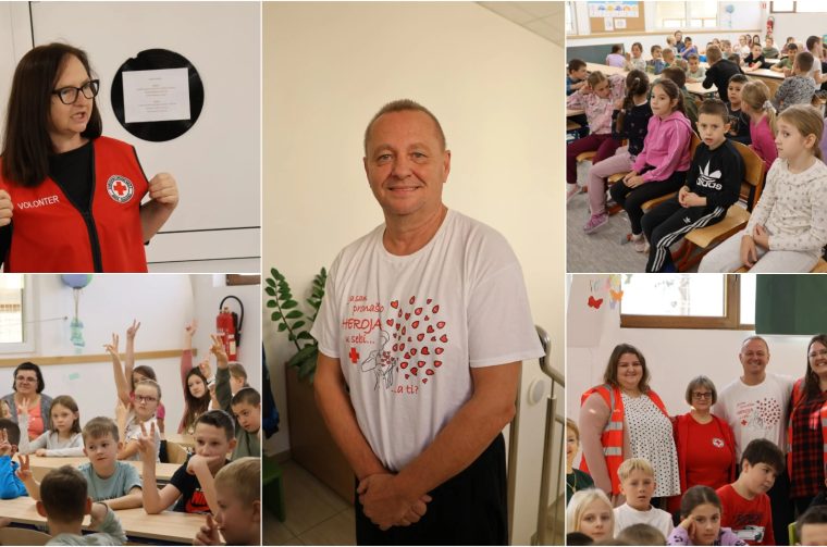 Osnovna škola Draškovec, naslovna, Dan darivatelja krvi