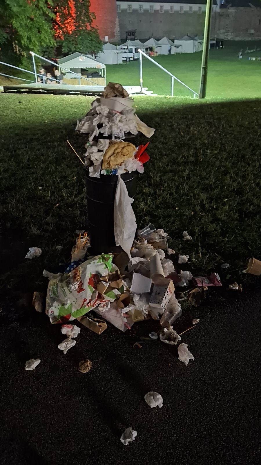 Otpad, Porcijunkulovo, smeće