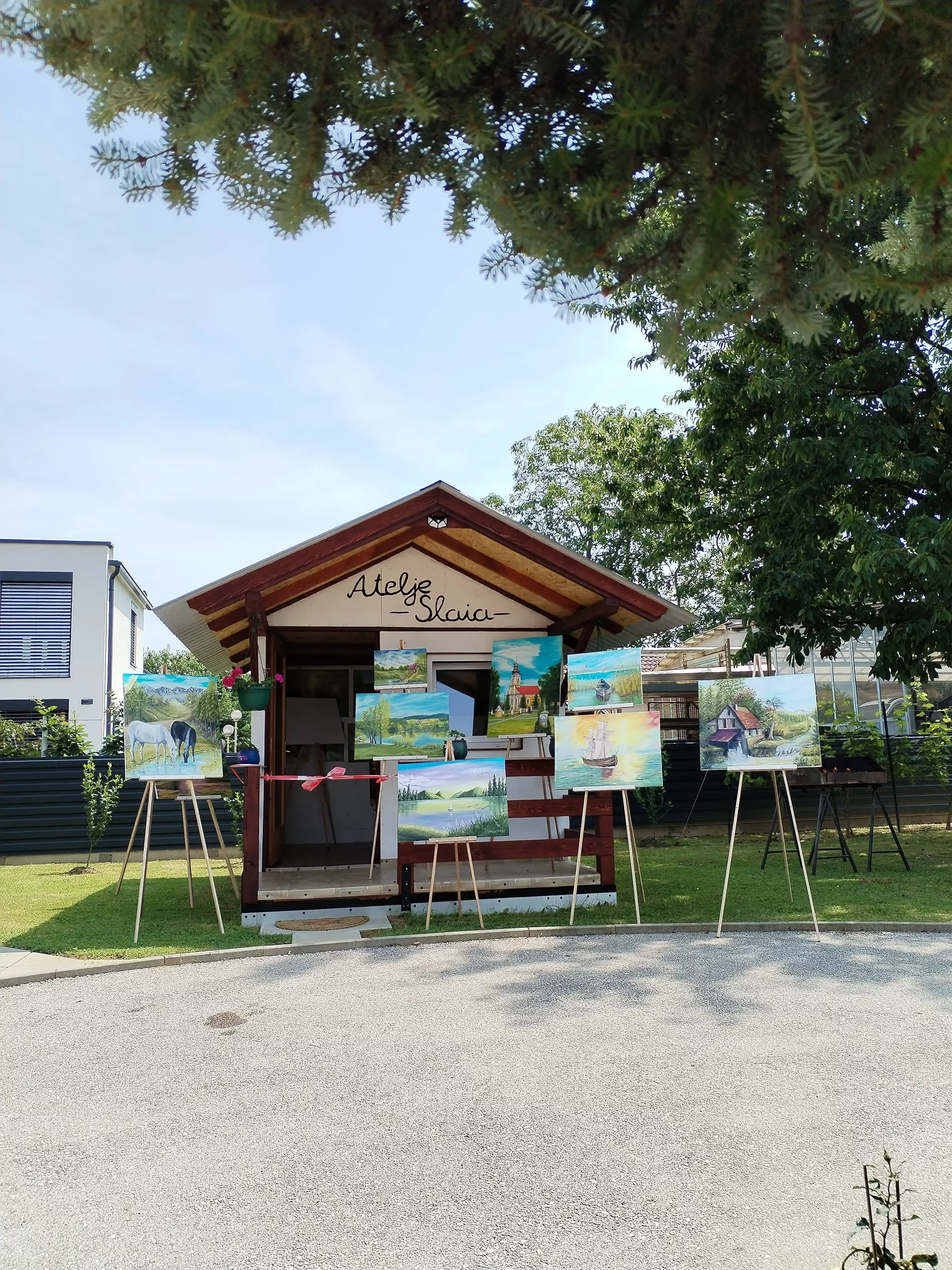 Otvorenje ateljea Slavice Tkalec (1)