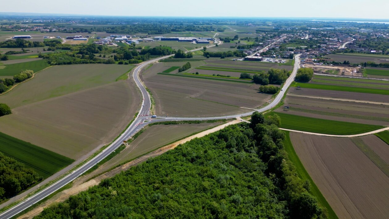 zaobilaznica Prelog - iz zraka