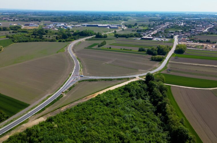 obilaznica Prelog – iz zraka zaobilaznica Prelog - iz zraka