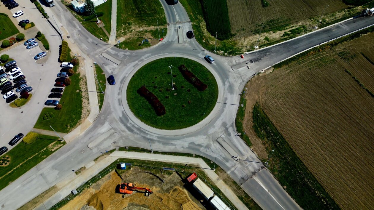 zaobilaznica Prelog - iz zraka