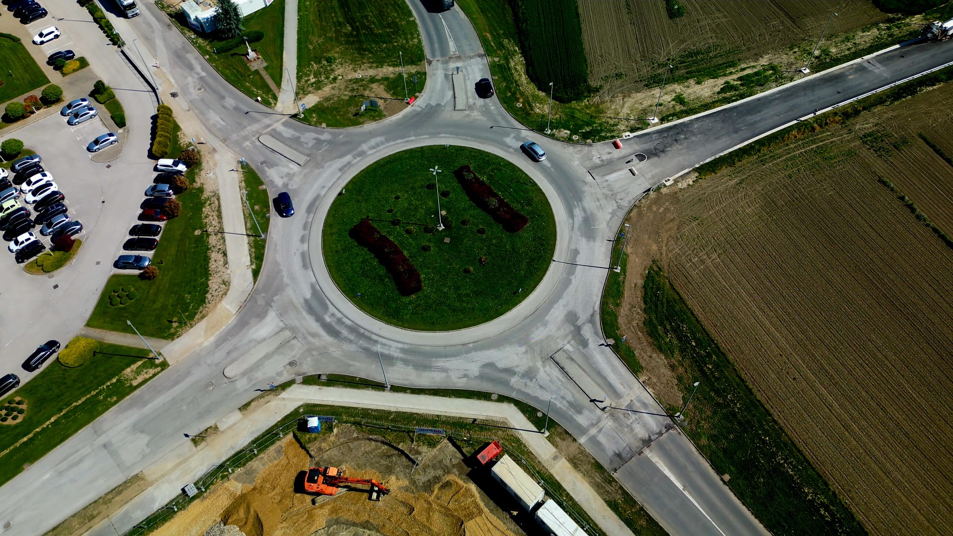 zaobilaznica Prelog - iz zraka