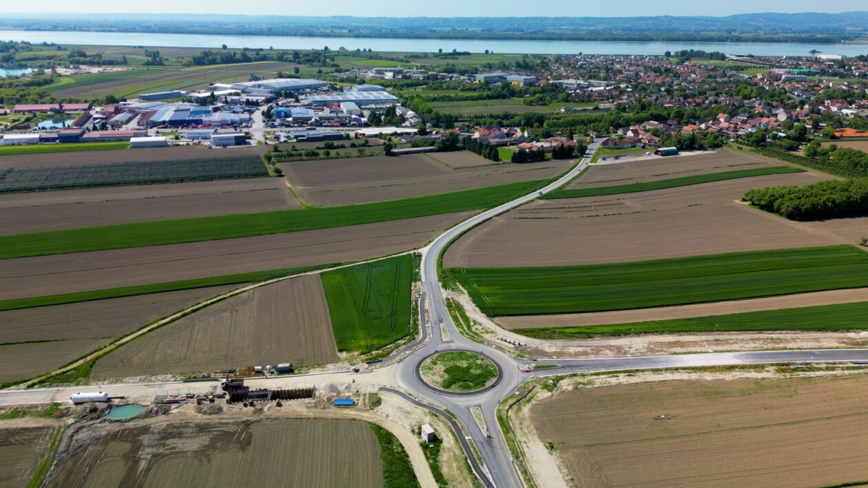 zaobilaznica Prelog - iz zraka