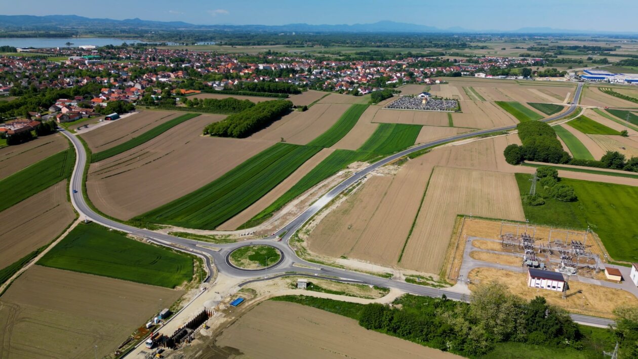 zaobilaznica Prelog - iz zraka