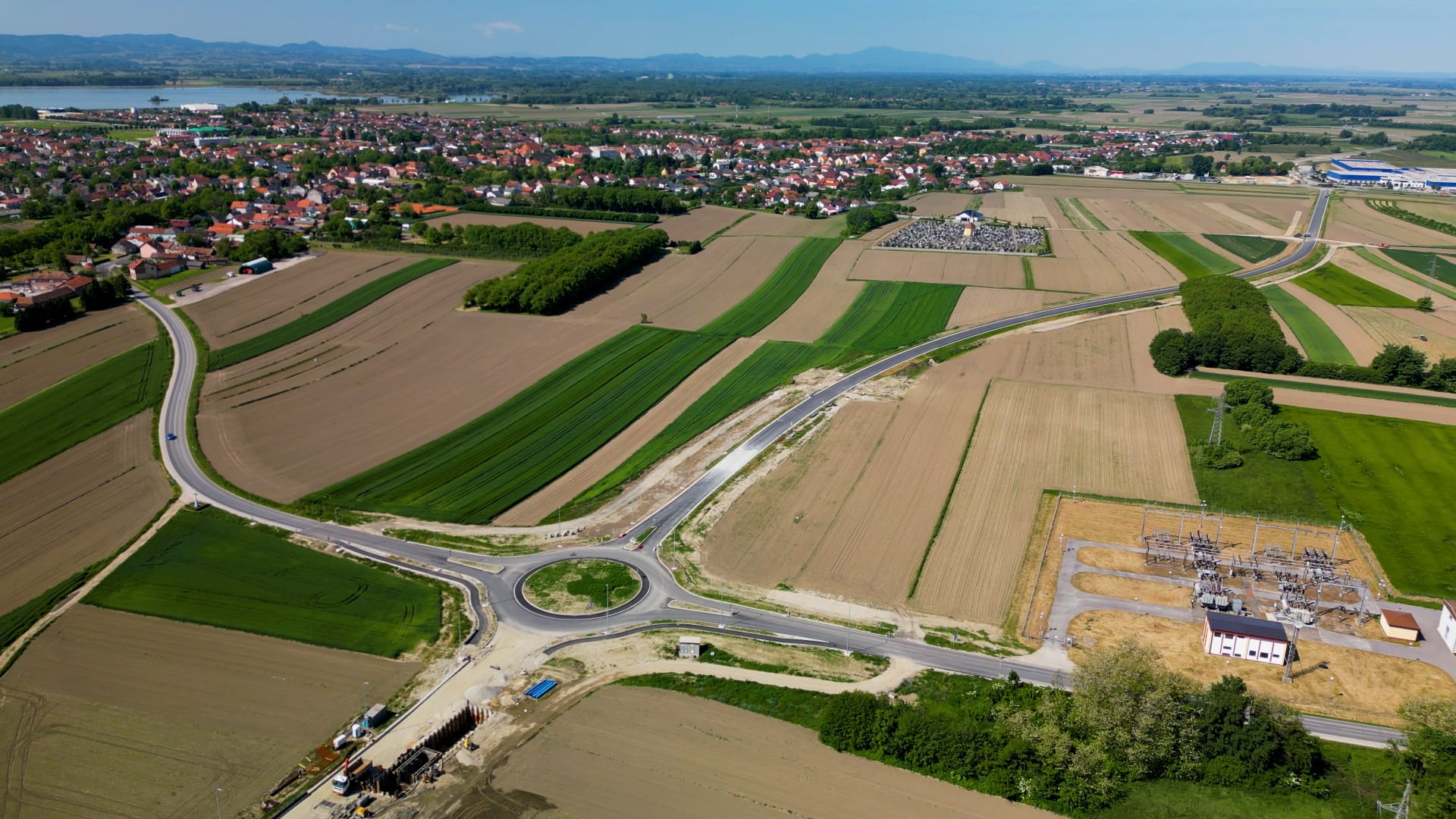 zaobilaznica Prelog - iz zraka