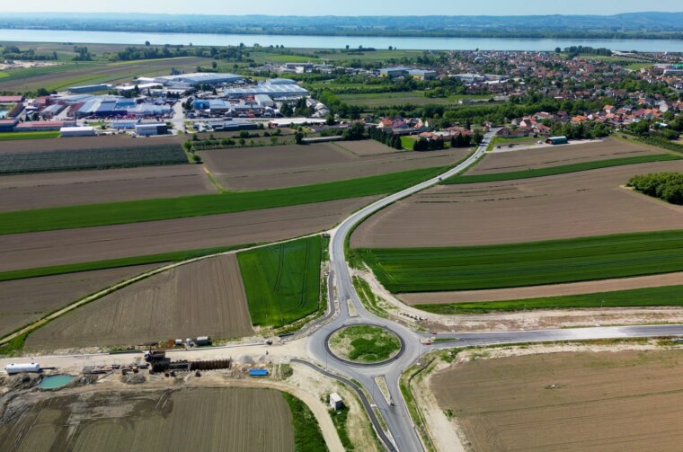 obilaznica Prelog – iz zraka zaobilaznica Prelog - iz zraka