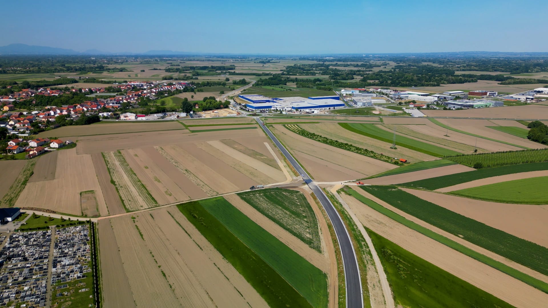 zaobilaznica Prelog - iz zraka