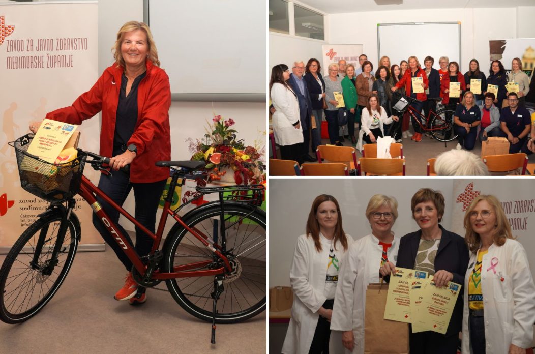 PJEŠKE ILI BICIKLOM NA POSAO Međimurci prešli više od 9.000 kilometara za zdravlje i planet