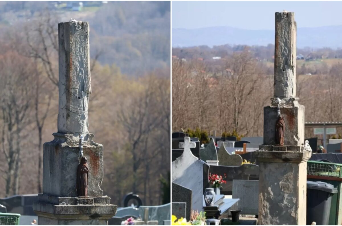 PLEŠKOVEC Obnova križa na groblju donosi novi sjaj svetom mjestu (1)