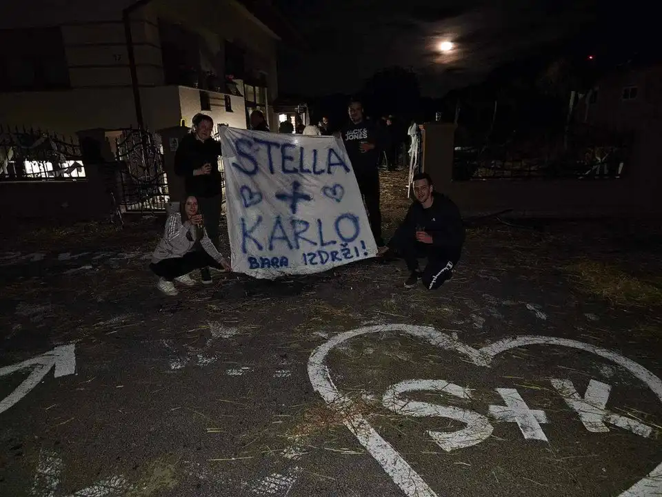 POTEPANJE Karlo Baranašić iz Hodošana i Stella-Vanessa Jerković iz Pribislavca imat će što čistiti (1) POTEPANJE Karlo Baranašić iz Hodošana i Stella-Vanessa Jerković iz Pribislavca imat će što čistiti (1)