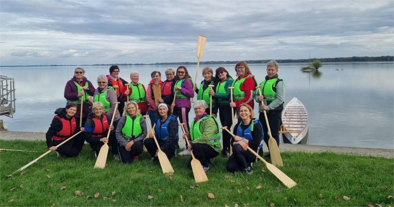 POZOJKE NA VODI Članice Lige protiv raka odradile prvi trening za Dragon boat kup u Prelogu (5)