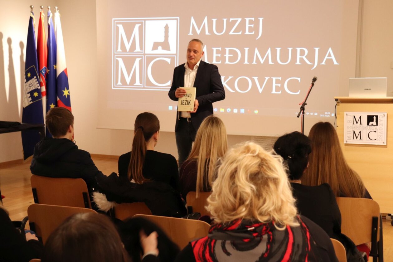 PREDAVANJE PETKOM Riznica Međimurja ugostila jezikoslovca Marka Alerića ‘Jezik postaje sve važniji’ (9)