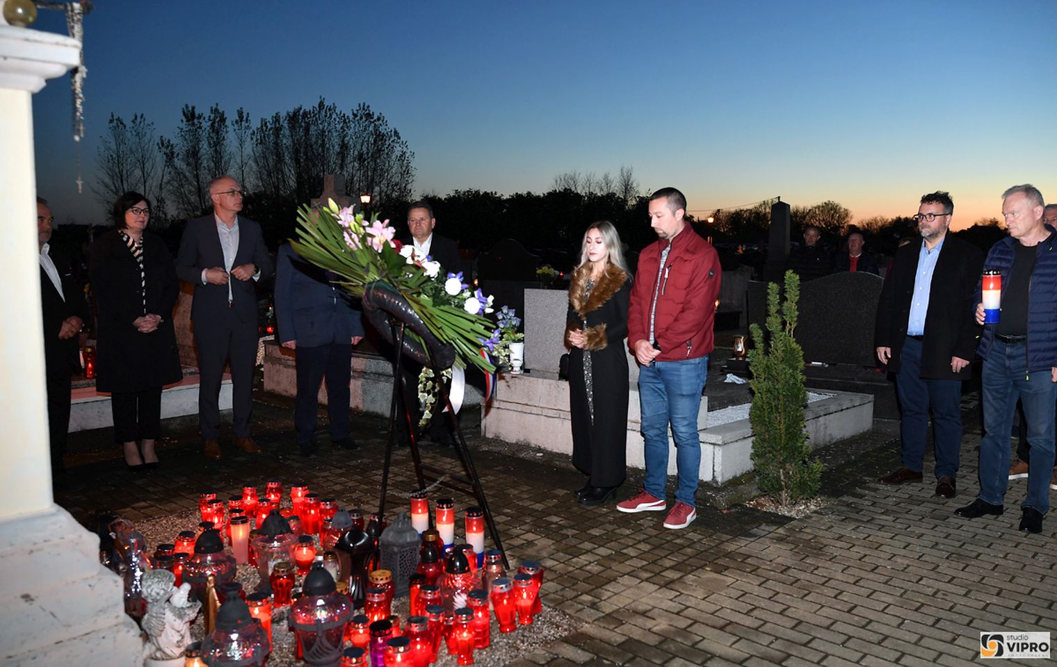 PRELOG PAMTI Položeni vijenci na centralnim križevima u Draškovcu, Cirkovljanu, Svetom Jurju i Prelogu (24)