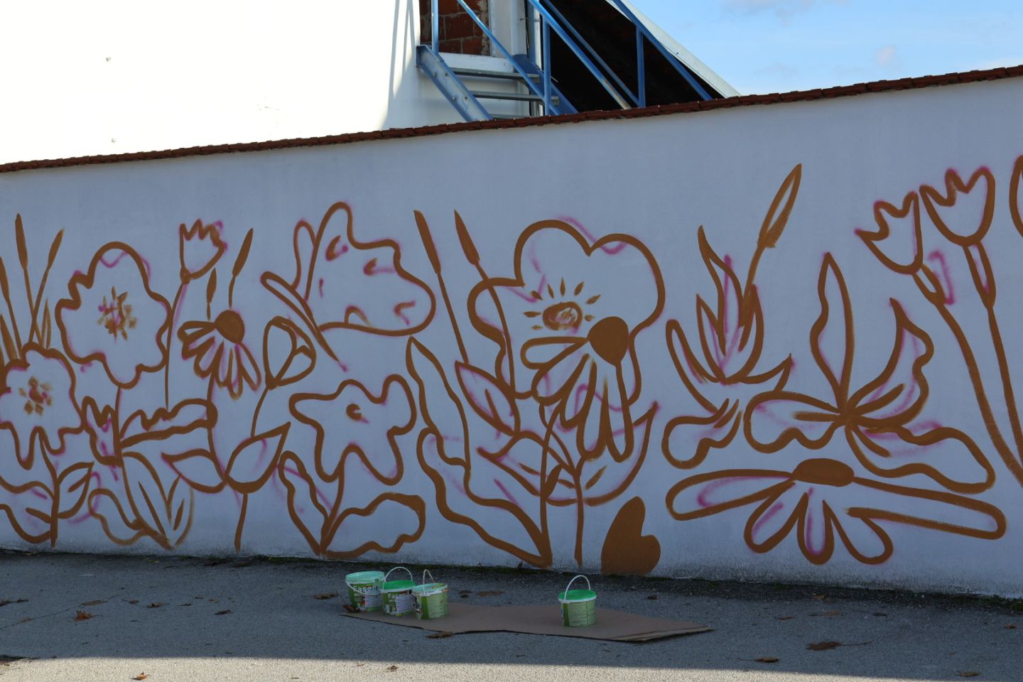 PRELOG Prekrasan mural niče na zidu NK Mladost Prelog (19)