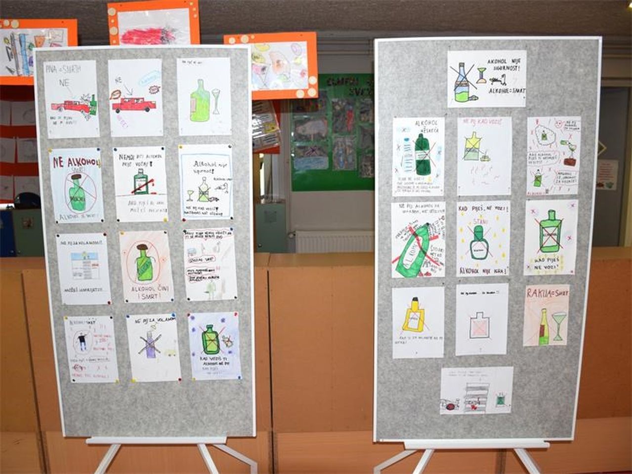 PREVENTIVNA AKCIJA Mališani dijelili crteže s porukama vozačima u Čakovcu (1)