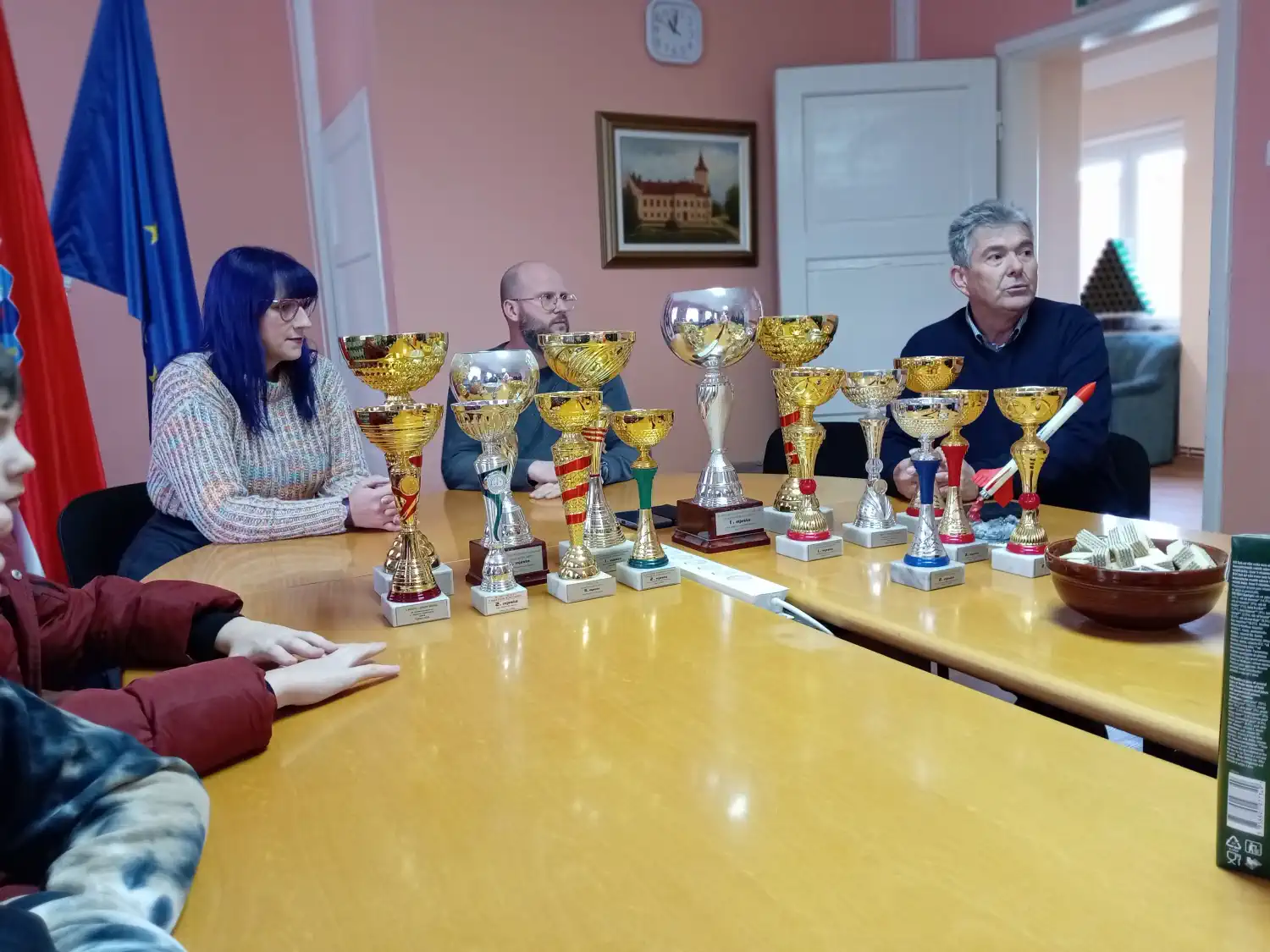 PRIBISLAVEC Prijem kod načelnika Ladića Aeroklub Međimurje proslavio uspjehe (1)