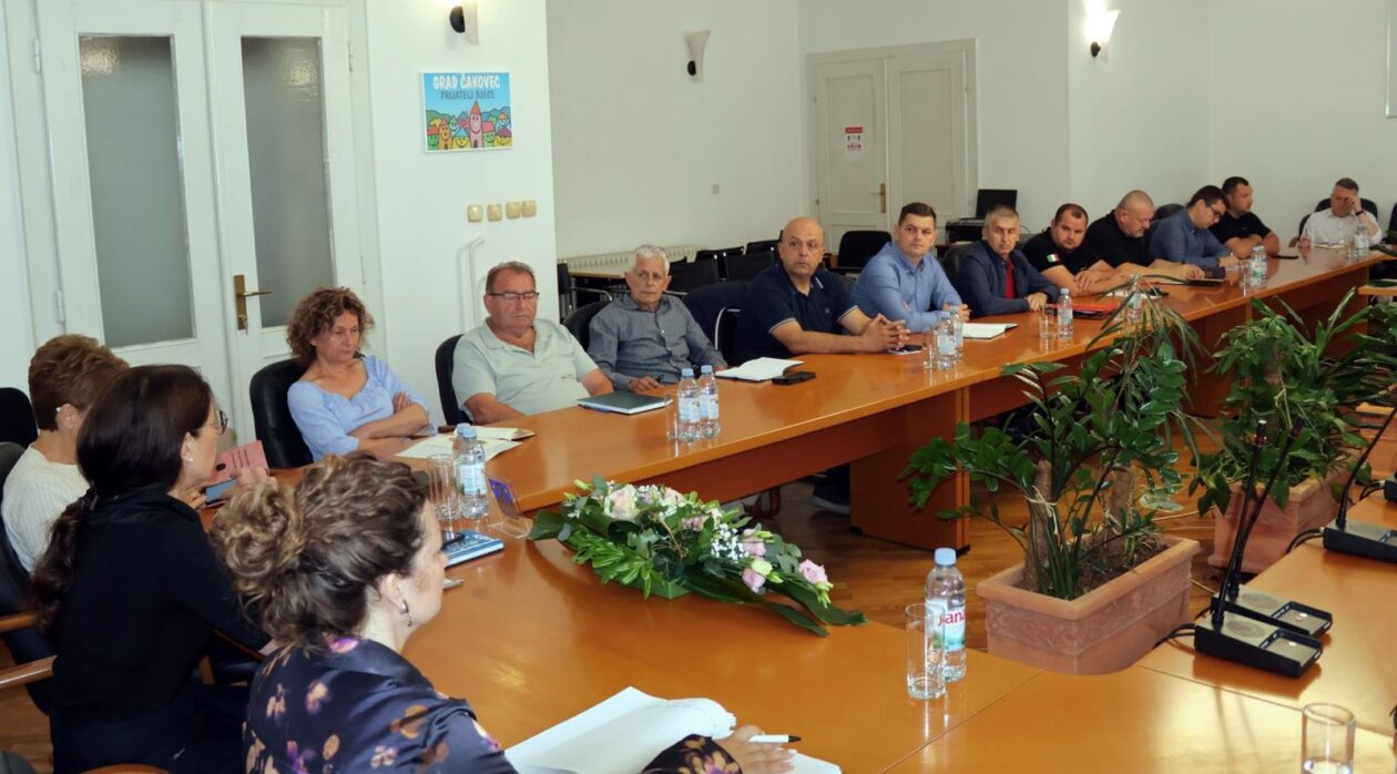PRVI SASTANAK U GRADU Gradonačelnica Cividini s novim predsjednicima mjesnih odbo (4)