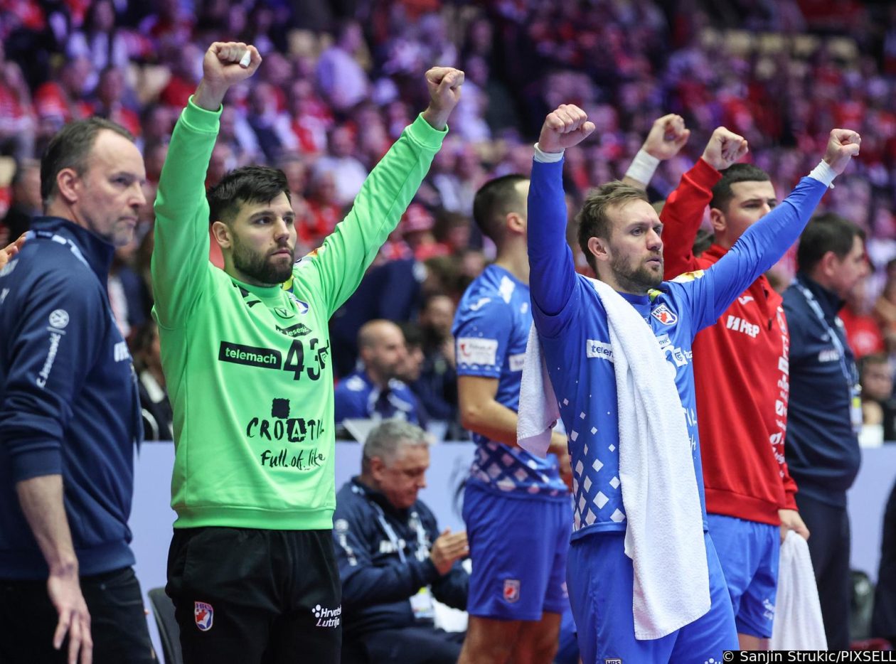 Susret Islanda i Hrvatske u utakmici za treće mjesto EHF Europskog prvenstva
