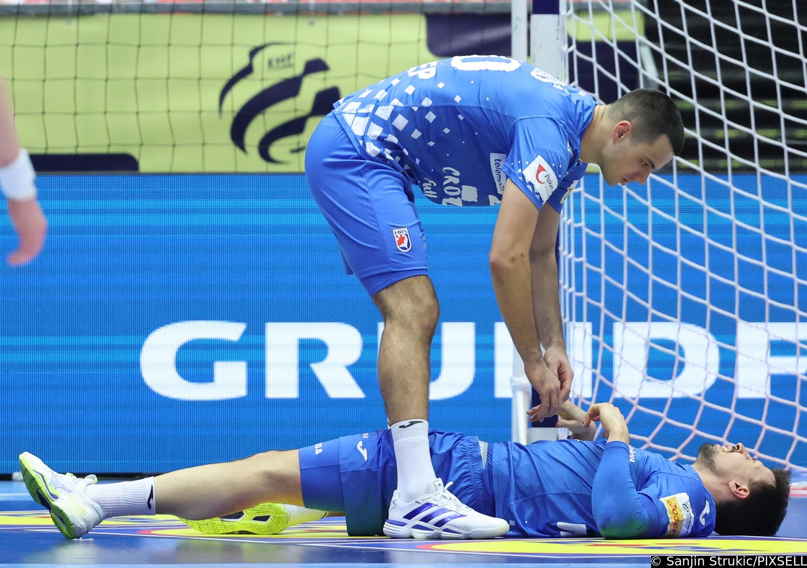 Susret Islanda i Hrvatske u utakmici za treće mjesto EHF Europskog prvenstva