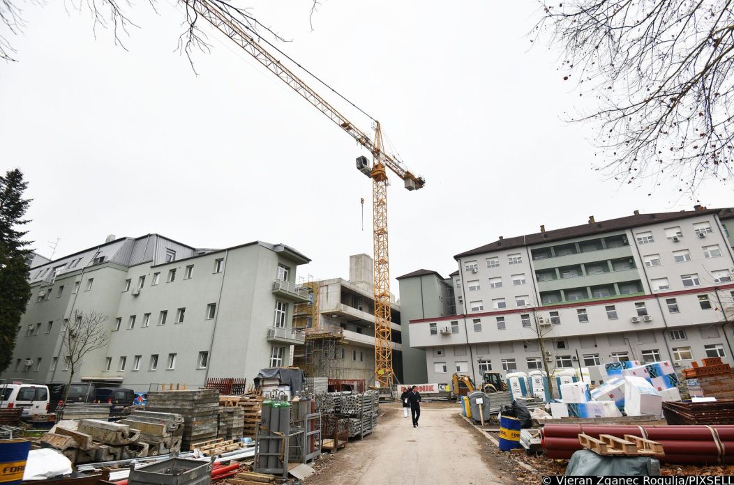 Varaždin: Župan Stričak obišao gradilište Centralnog operacijskog bloka OB Varaždin Varaždin: Župan Stričak obišao gradilište Centralnog operacijskog bloka OB Varaždin