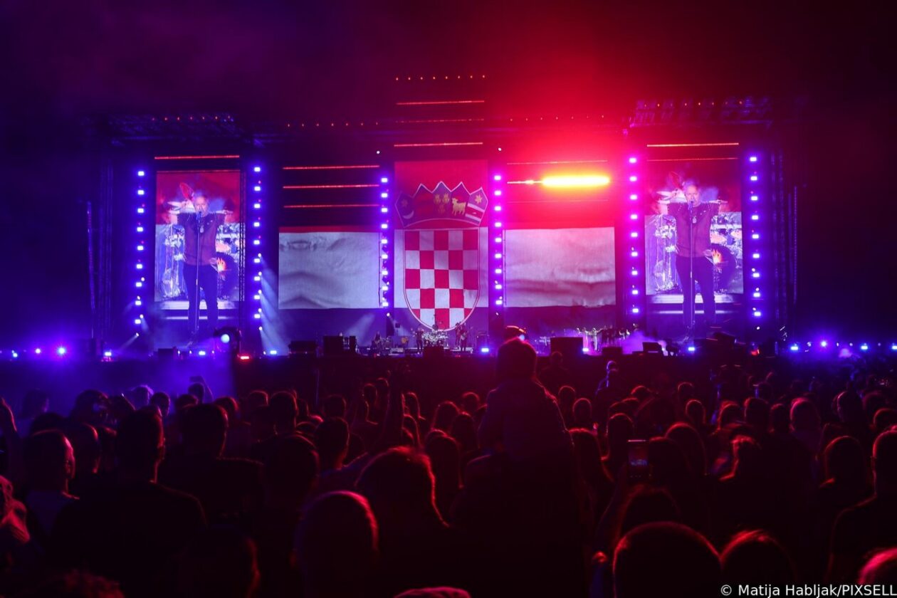 Veliki koncert Marka Perkovića Thompsona u Sinju Veliki koncert Marka Perkovića Thompsona u Sinju