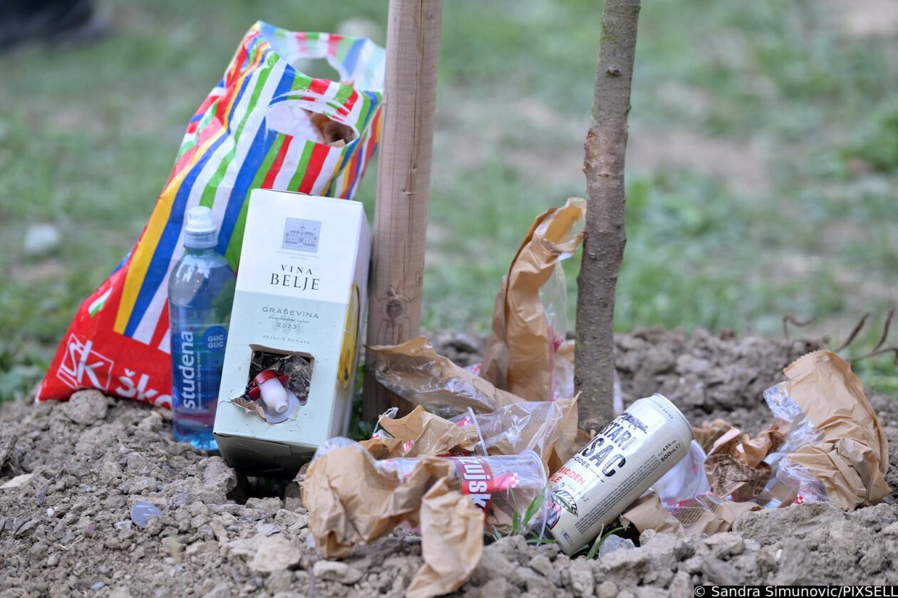 Zagreb: Fun zona na Bundeku već je puna smeća