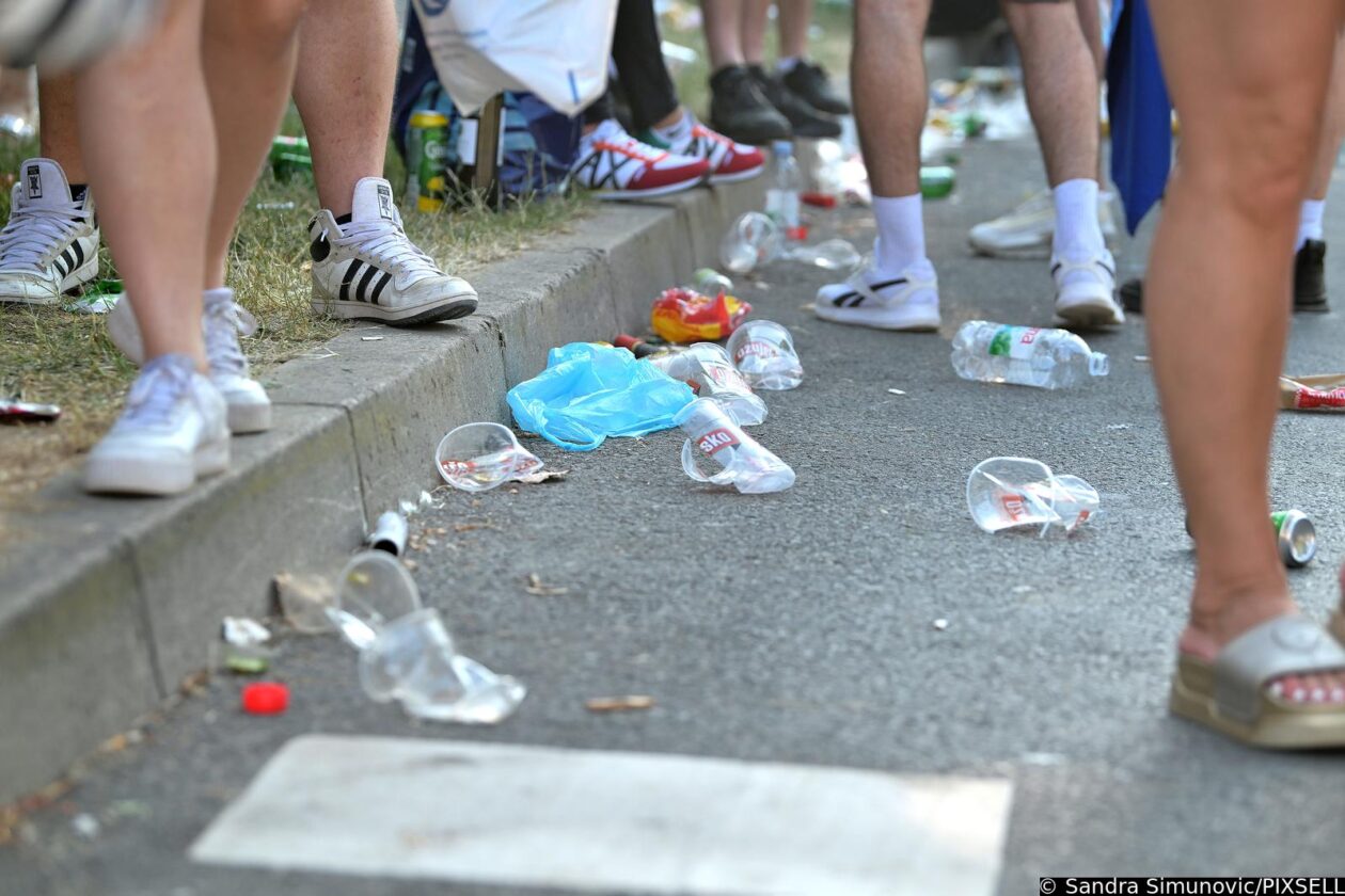 Zagreb: Fun zona na Bundeku već je puna smeća