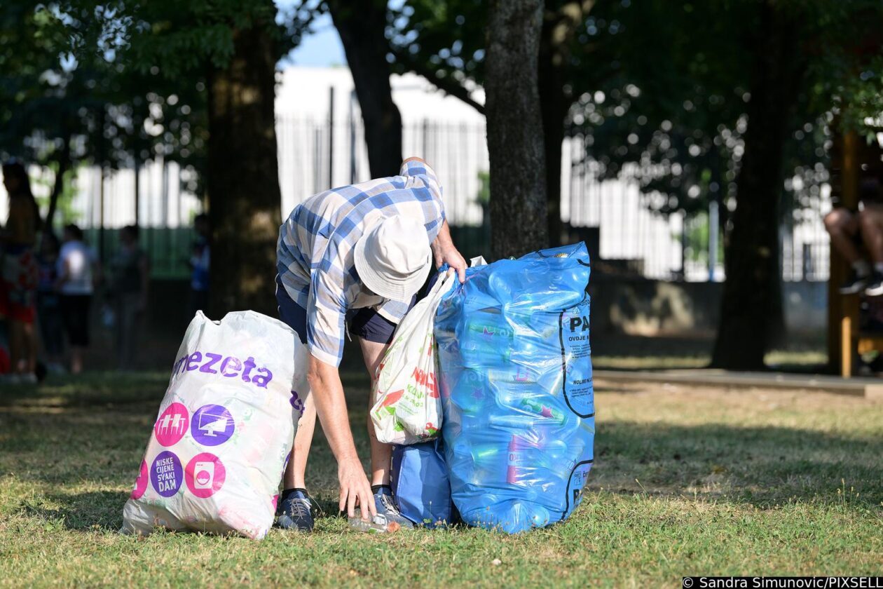Zagreb: Fun zona na Bundeku već je puna smeća