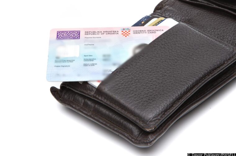 Osobna iskaznica ilustracija