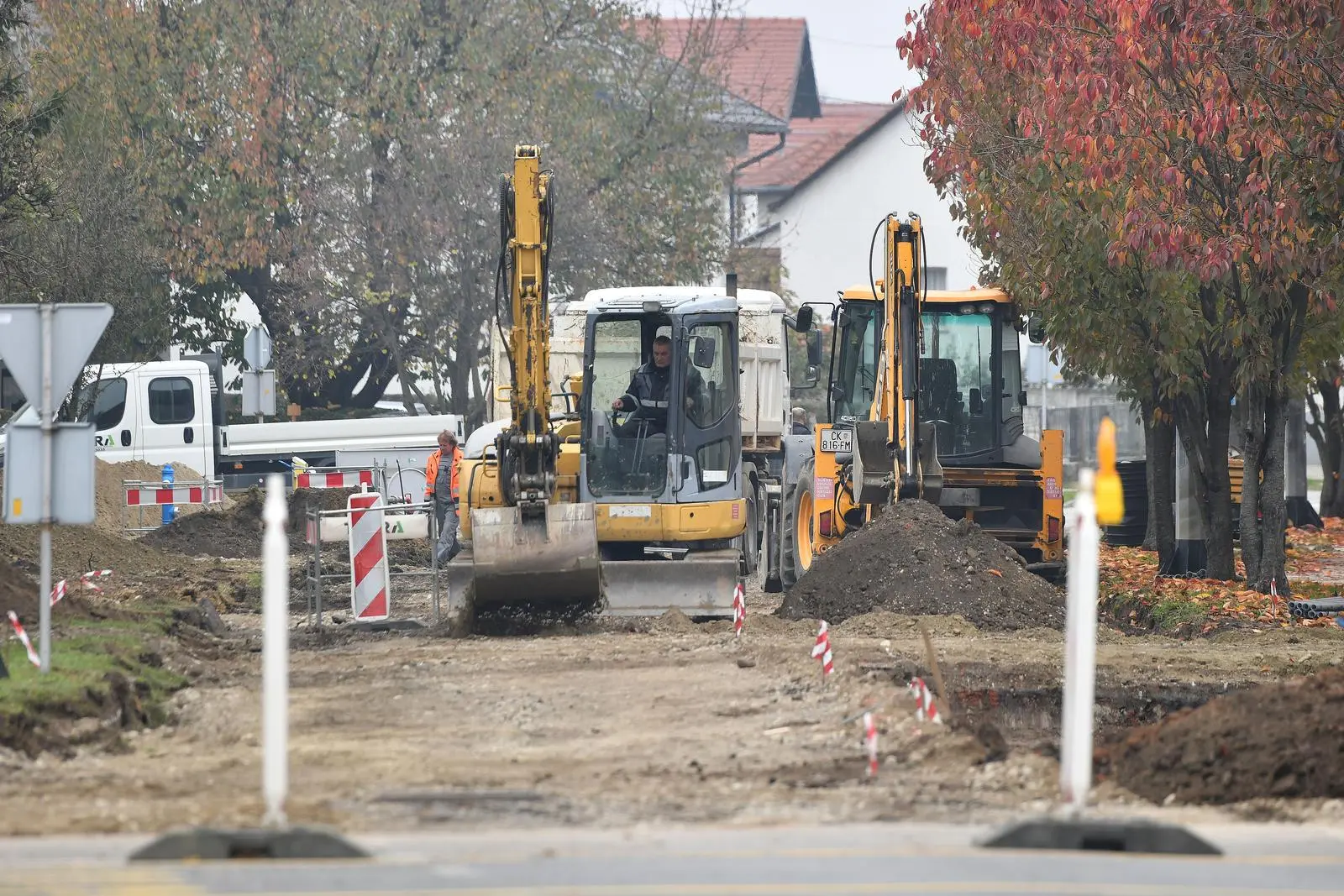 rekonstukcija raskrižja – ulica Tome Masaryka i Ivana Mažuranića u Čakovcu