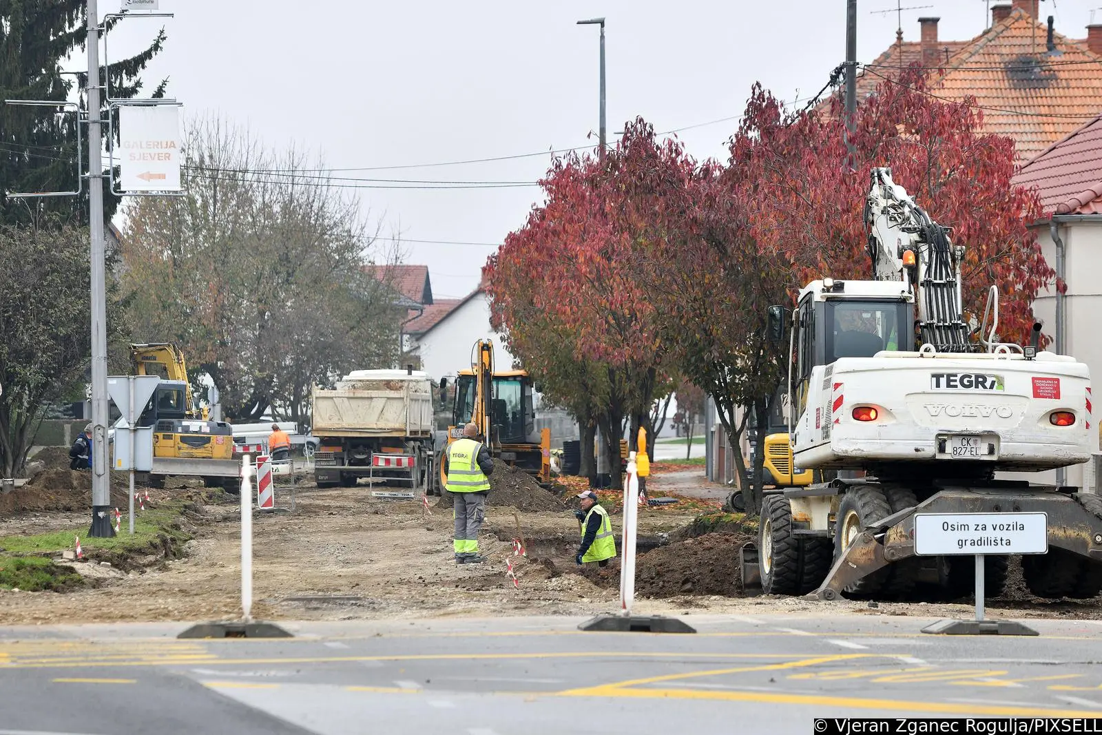 rekonstukcija raskrižja – ulica Tome Masaryka i Ivana Mažuranića u Čakovcu