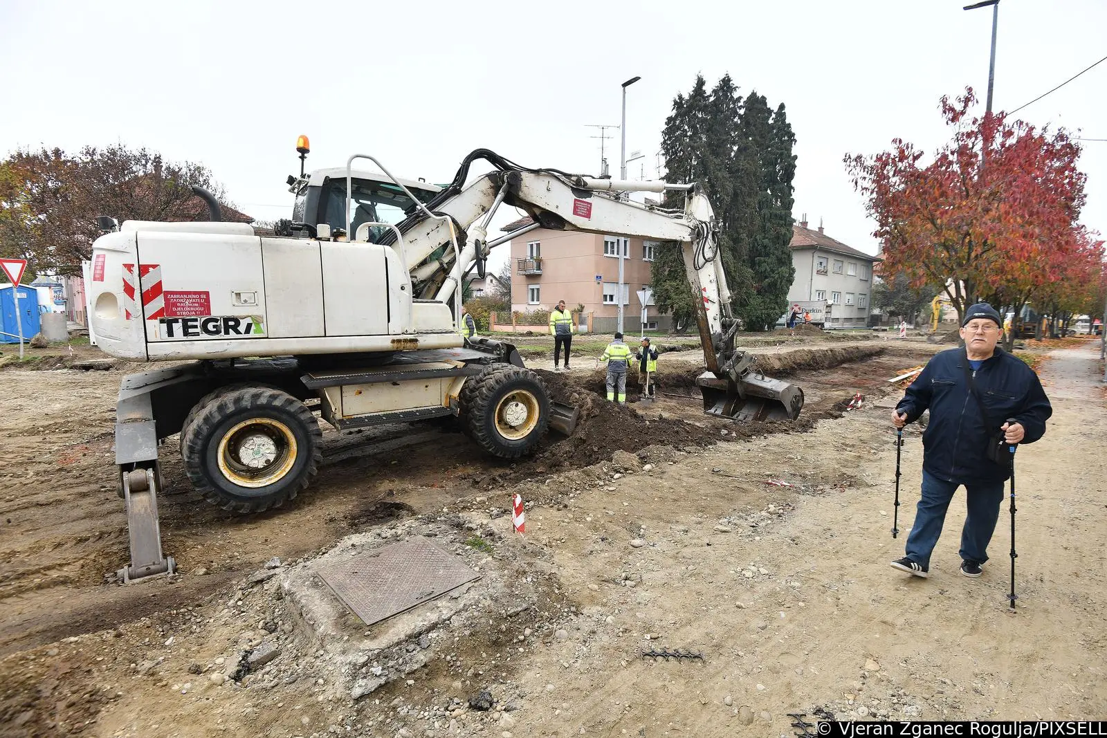 rekonstukcija raskrižja – ulica Tome Masaryka i Ivana Mažuranića u Čakovcu