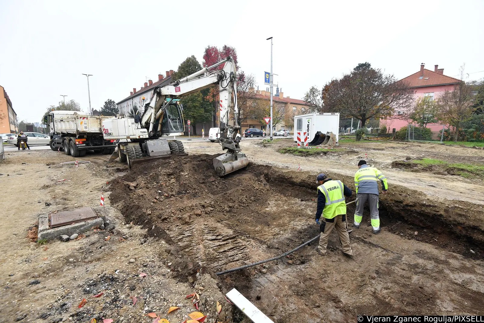rekonstukcija raskrižja – ulica Tome Masaryka i Ivana Mažuranića u Čakovcu
