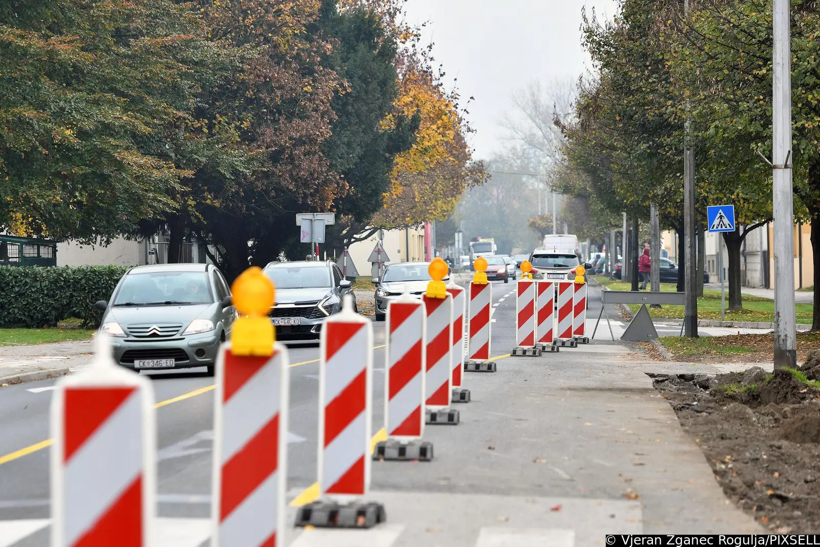 rekonstukcija raskrižja – ulica Tome Masaryka i Ivana Mažuranića u Čakovcu