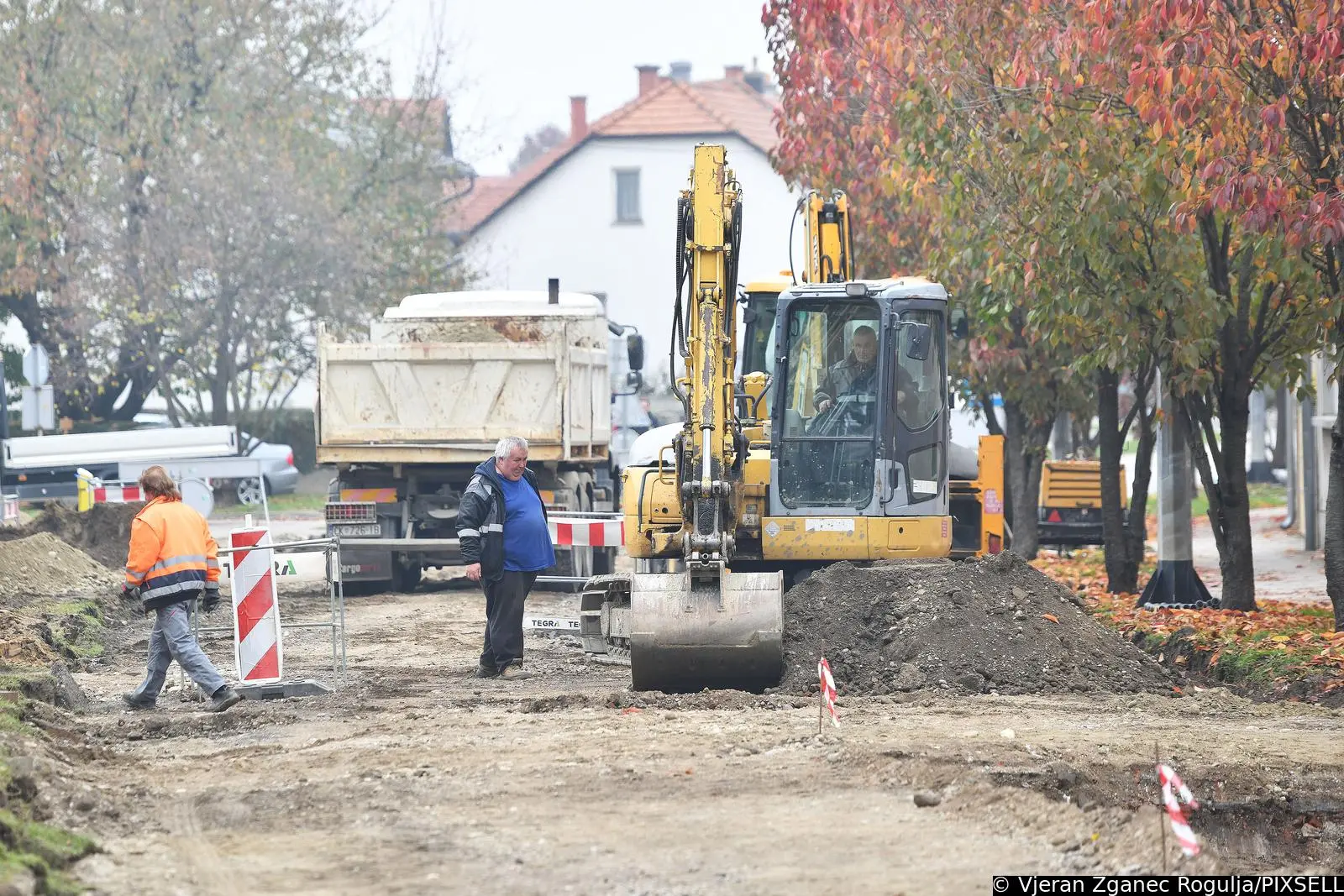rekonstukcija raskrižja – ulica Tome Masaryka i Ivana Mažuranića u Čakovcu
