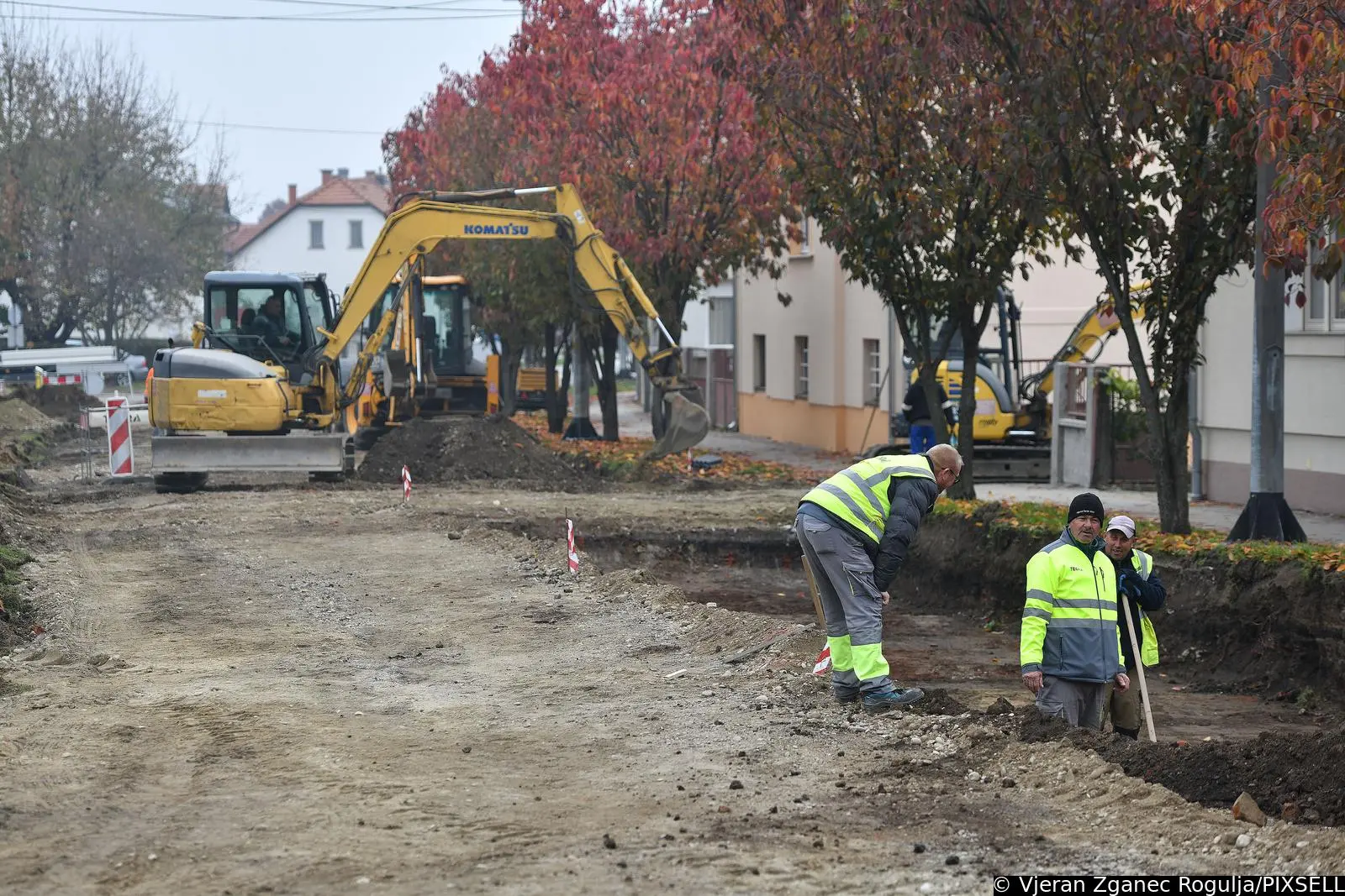 rekonstukcija raskrižja – ulica Tome Masaryka i Ivana Mažuranića u Čakovcu