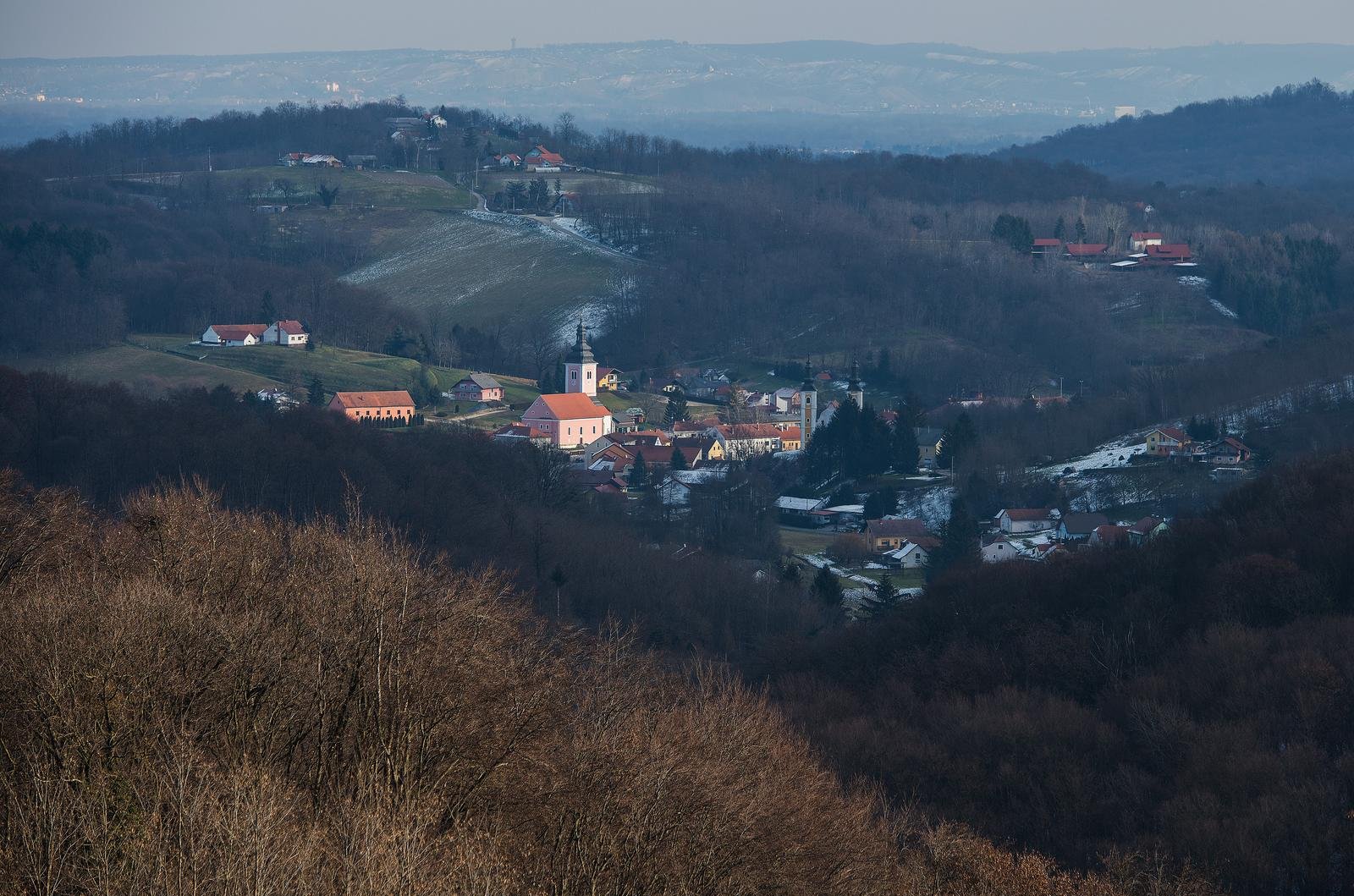 17.01.2021., Robadje - Pogled na Medjimurje. Photo: