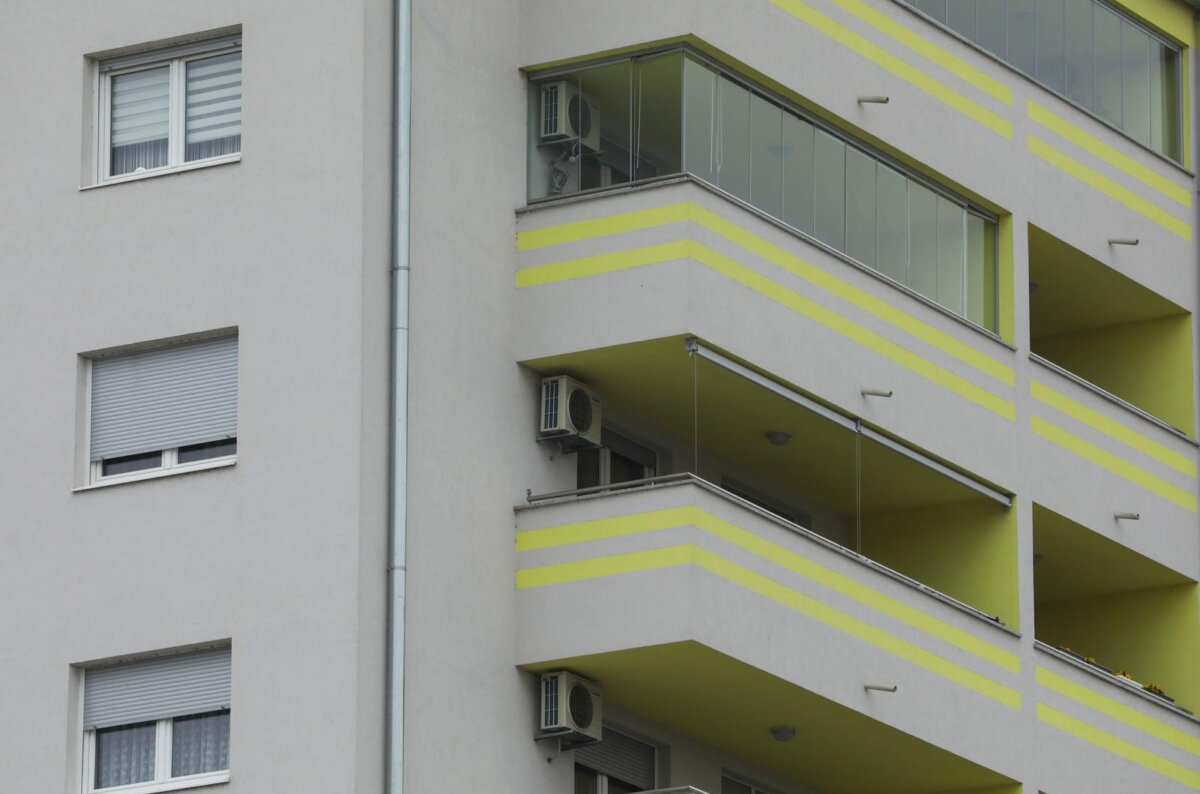 Stan, zgrada, ilustracija