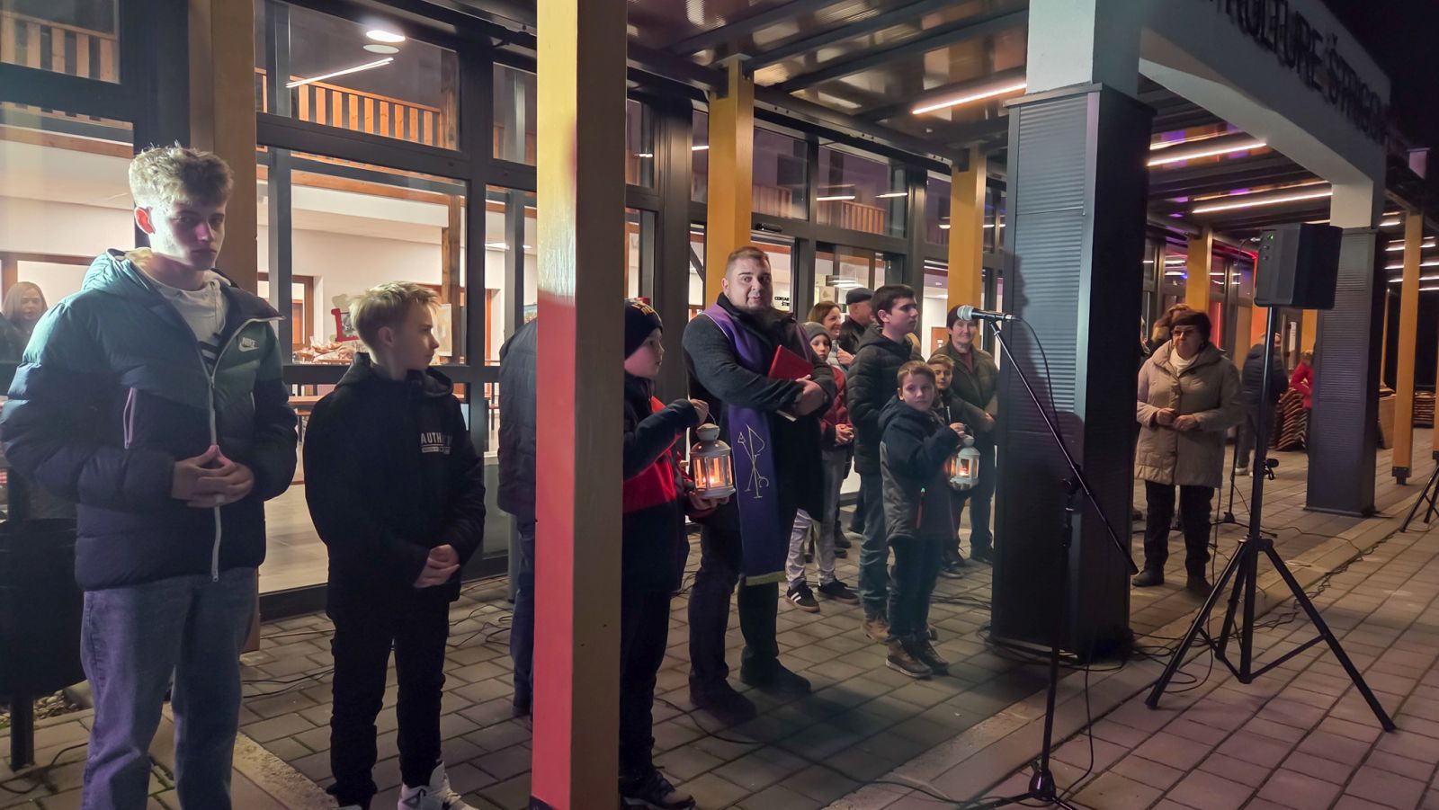 Paljenje 1. adventske svijeće u Štrigovi 2025 8