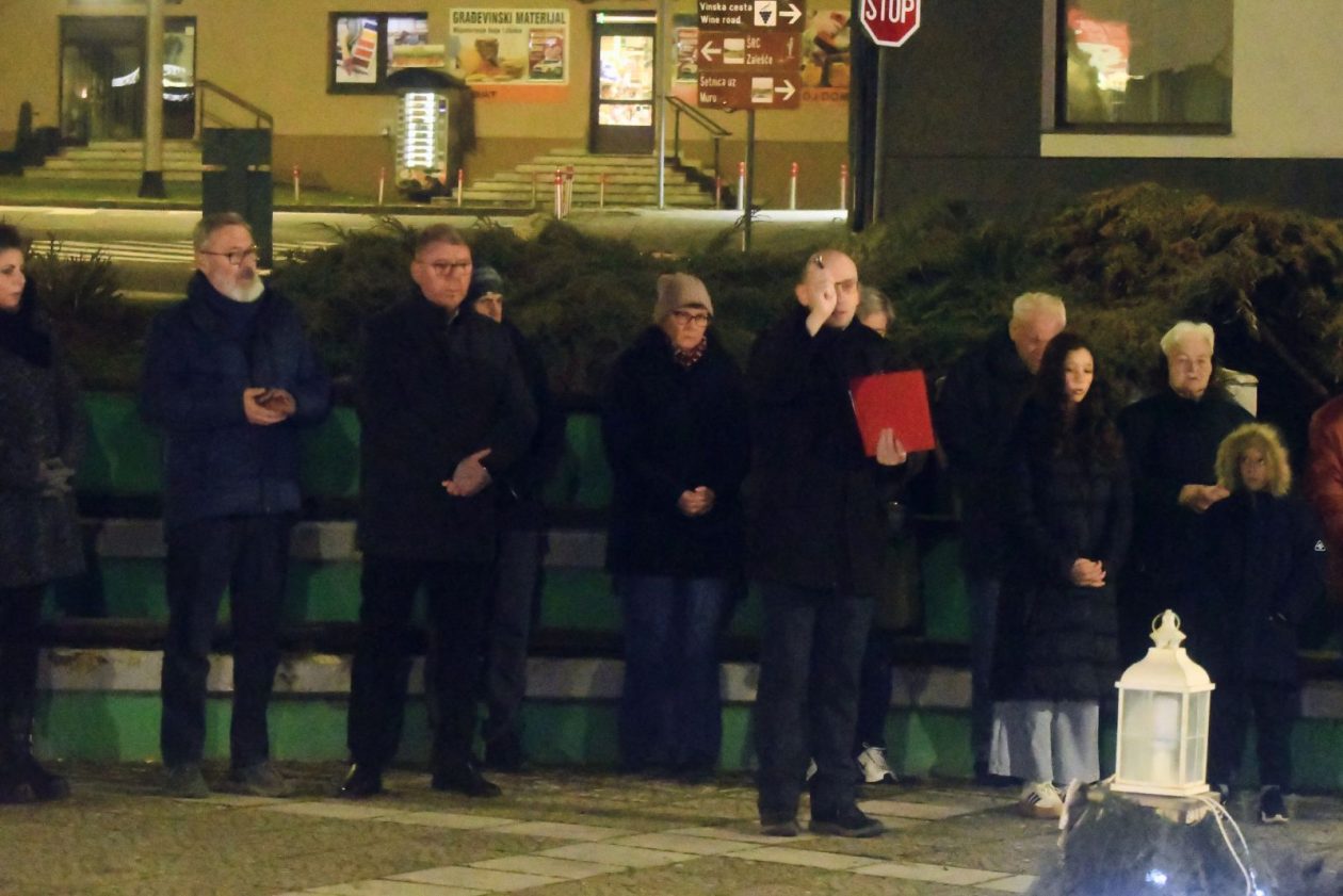 Paljenje prve adventske svijeće Mursko Središće 2025 8