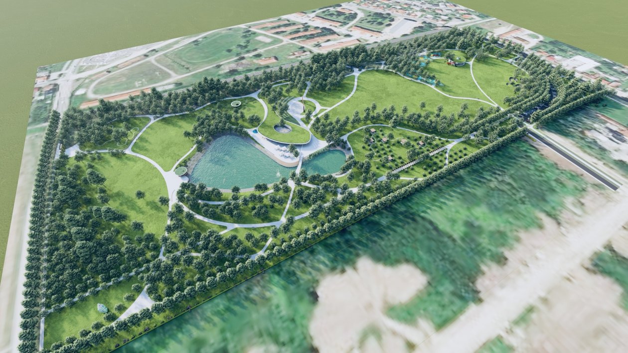 Park Zelena oaza Čakovca